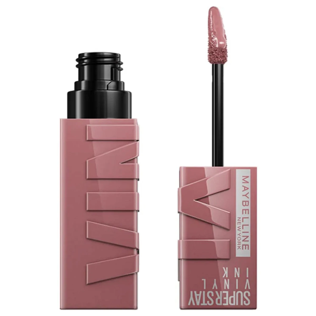 Maybelline Super Stay Vinyl Ink Nudes Longwear Transfer Proof Gloss Lipstick Awestruck