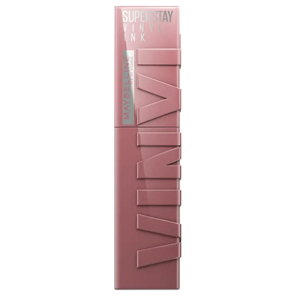 Maybelline Super Stay Vinyl Ink Nudes Longwear Transfer Proof Gloss Lipstick Awestruck - view 2