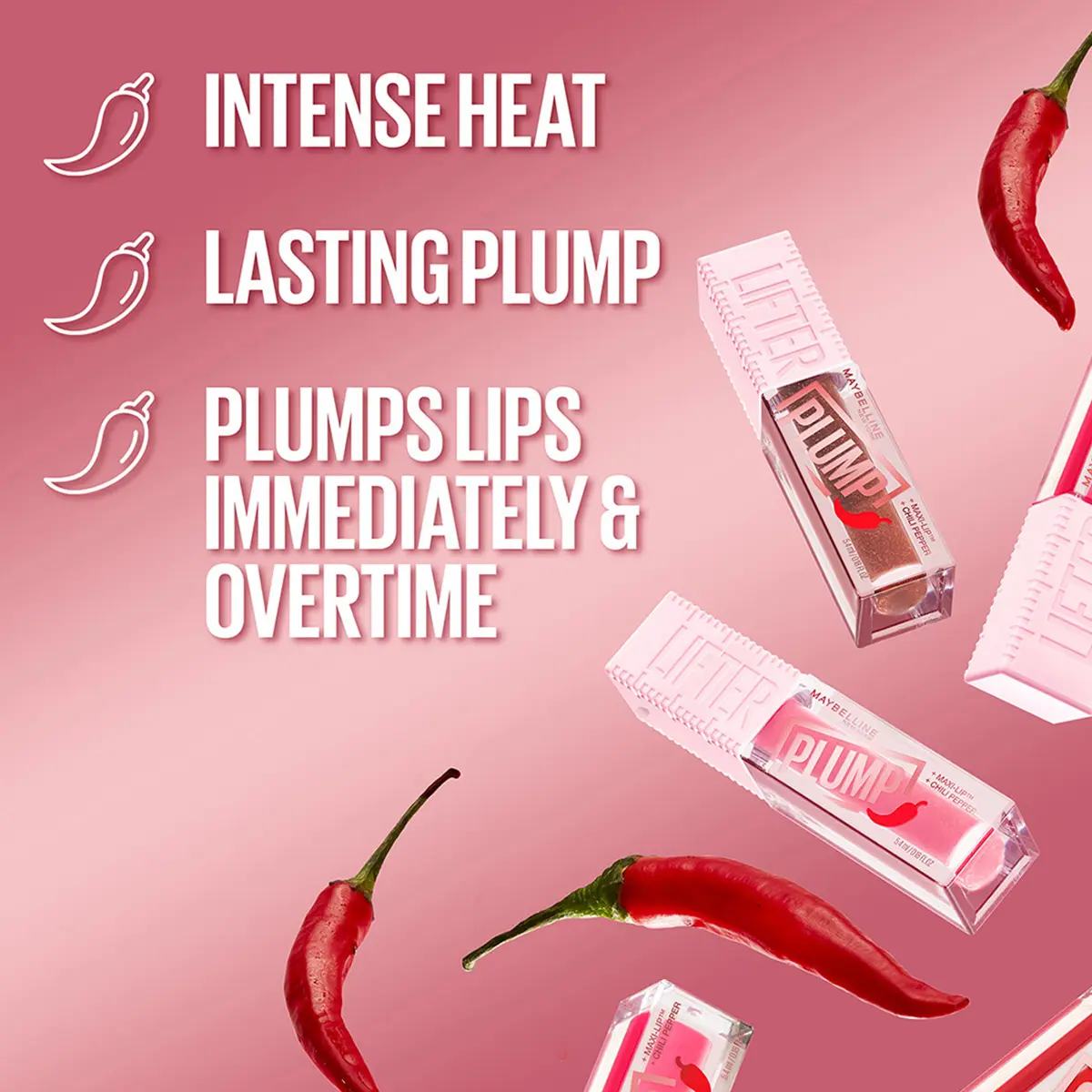 Maybelline Lifter Plump Hydrating Lip Peach Fever - view 3