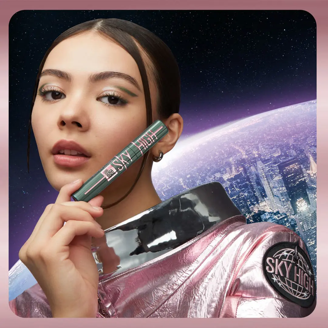 Maybelline New York Sky High Mascara Lengthening Volumizing Green Altitude - view 5