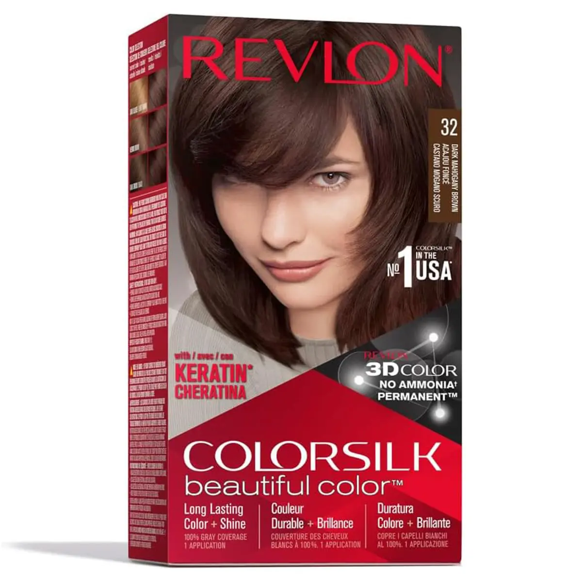 Revlon Colorsilk Hair Color Dark Mahogny Brown 32   - view 1