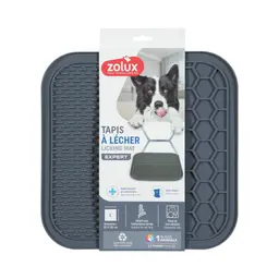 Zolux Silicone Dog Licking Mat Large Gray