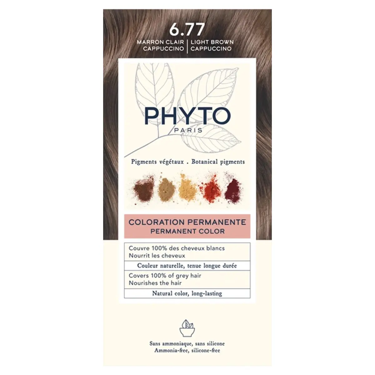 Phyto Color Kit Hair Color 6.77 - view 1
