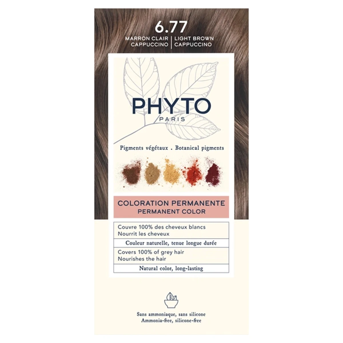 Phyto Color Kit Hair Color 6.77