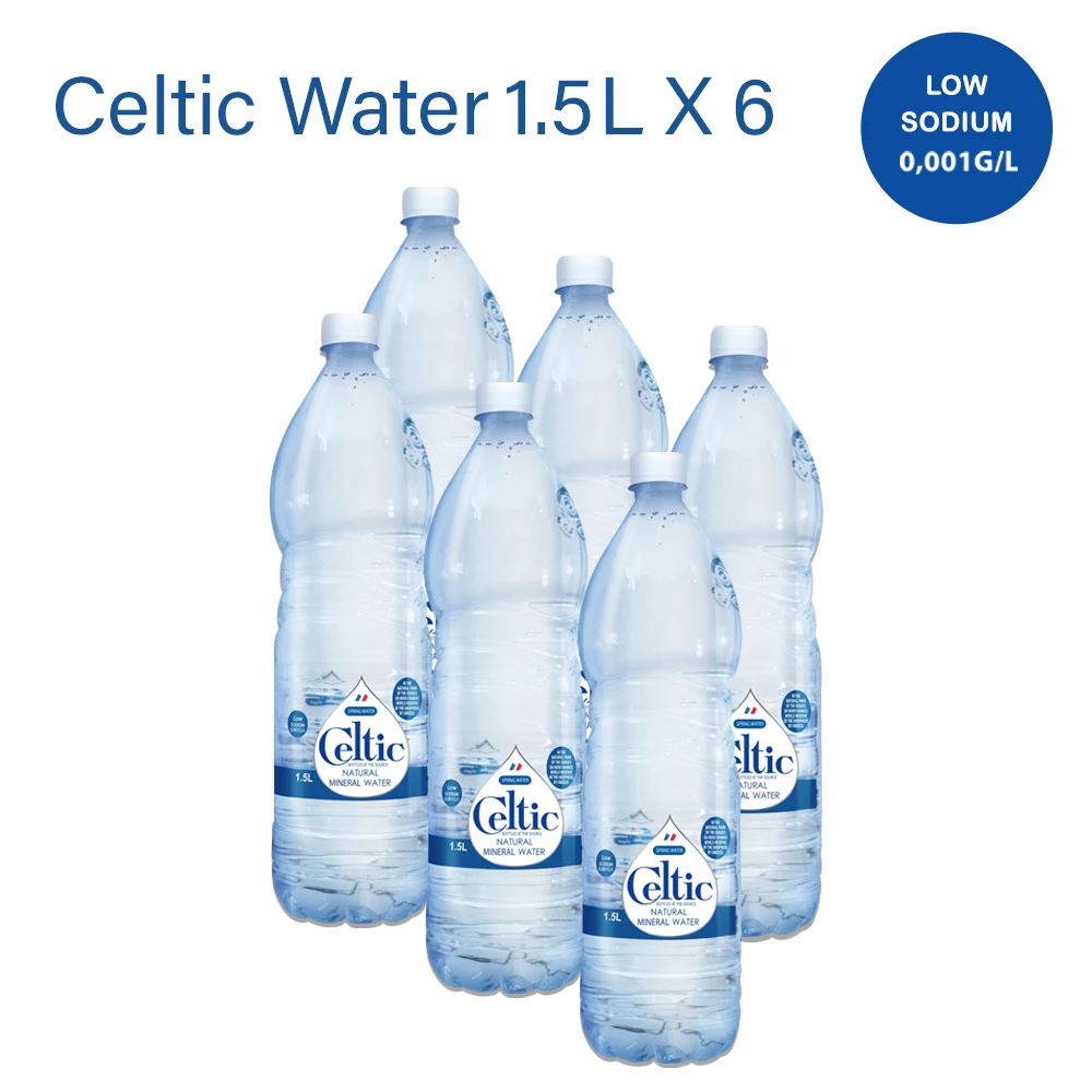 Celtic French Natural Mineral Still Water 6 pcs 1 5 litre 