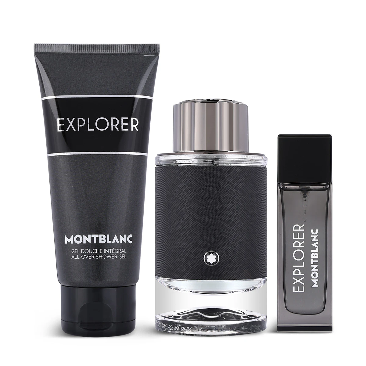 Montblanc Explorer For Men 3 Pcs Gift Set EDP 100 ml + EDP 15 ml + Shower Gel 100 ml