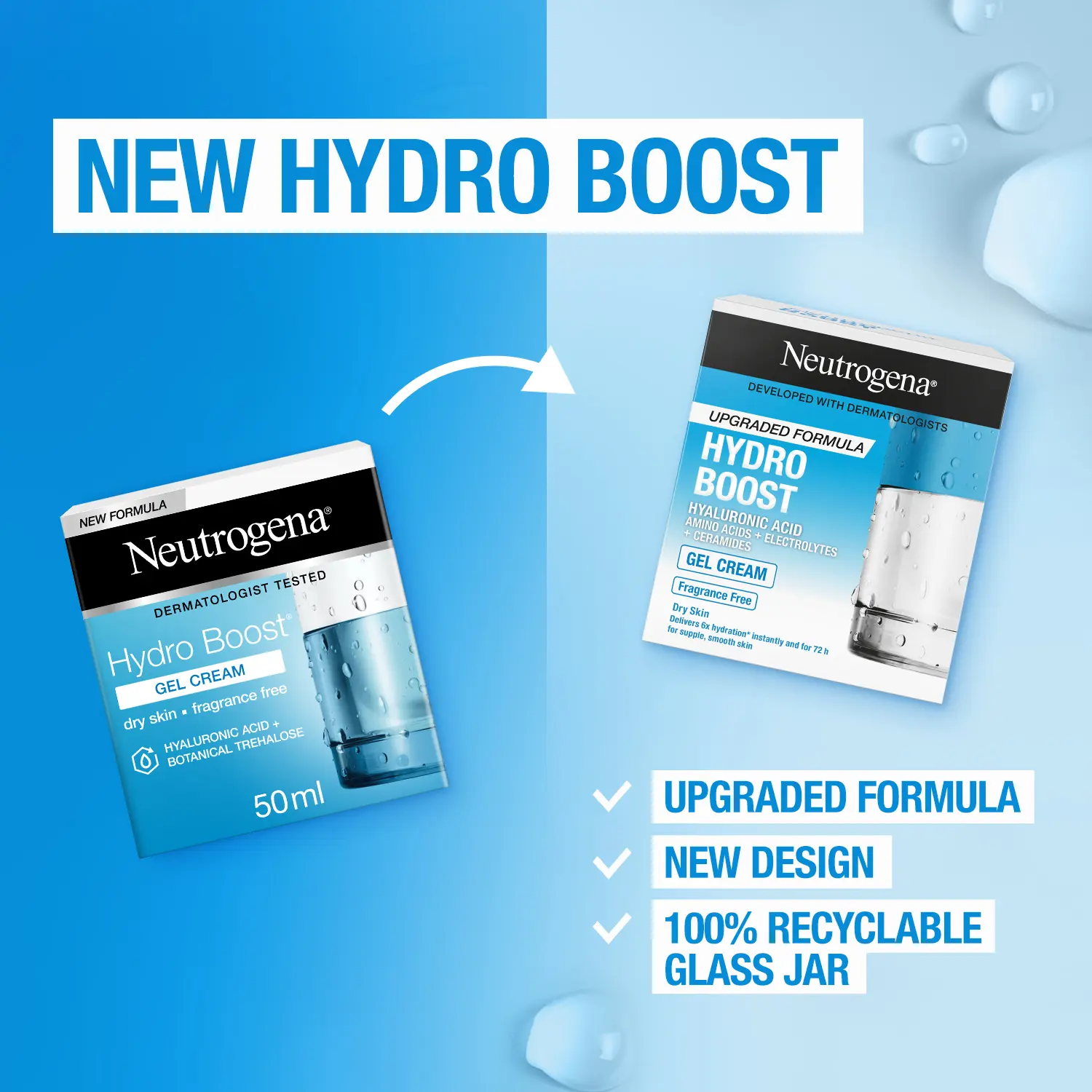 Neutrogena Hydro Boost Gel Cream 50 ml - view 7