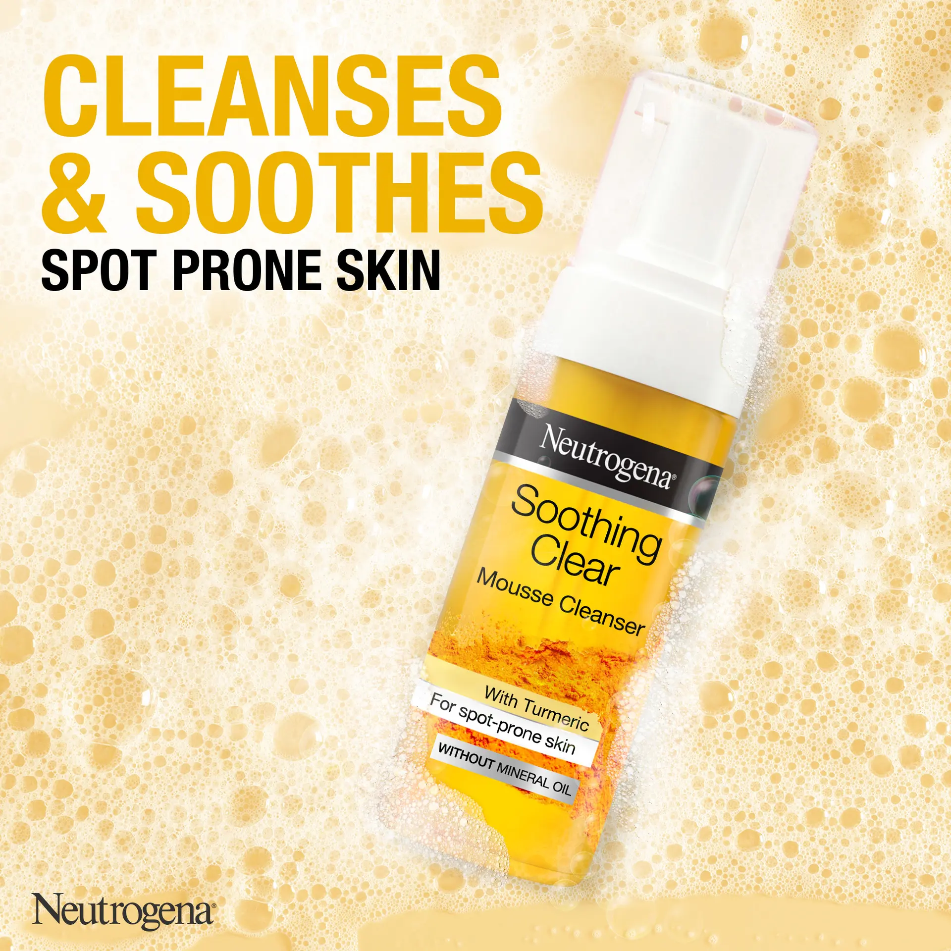 Neutrogena Soothing Clear Mousse Cleanser 150 ml - view 4