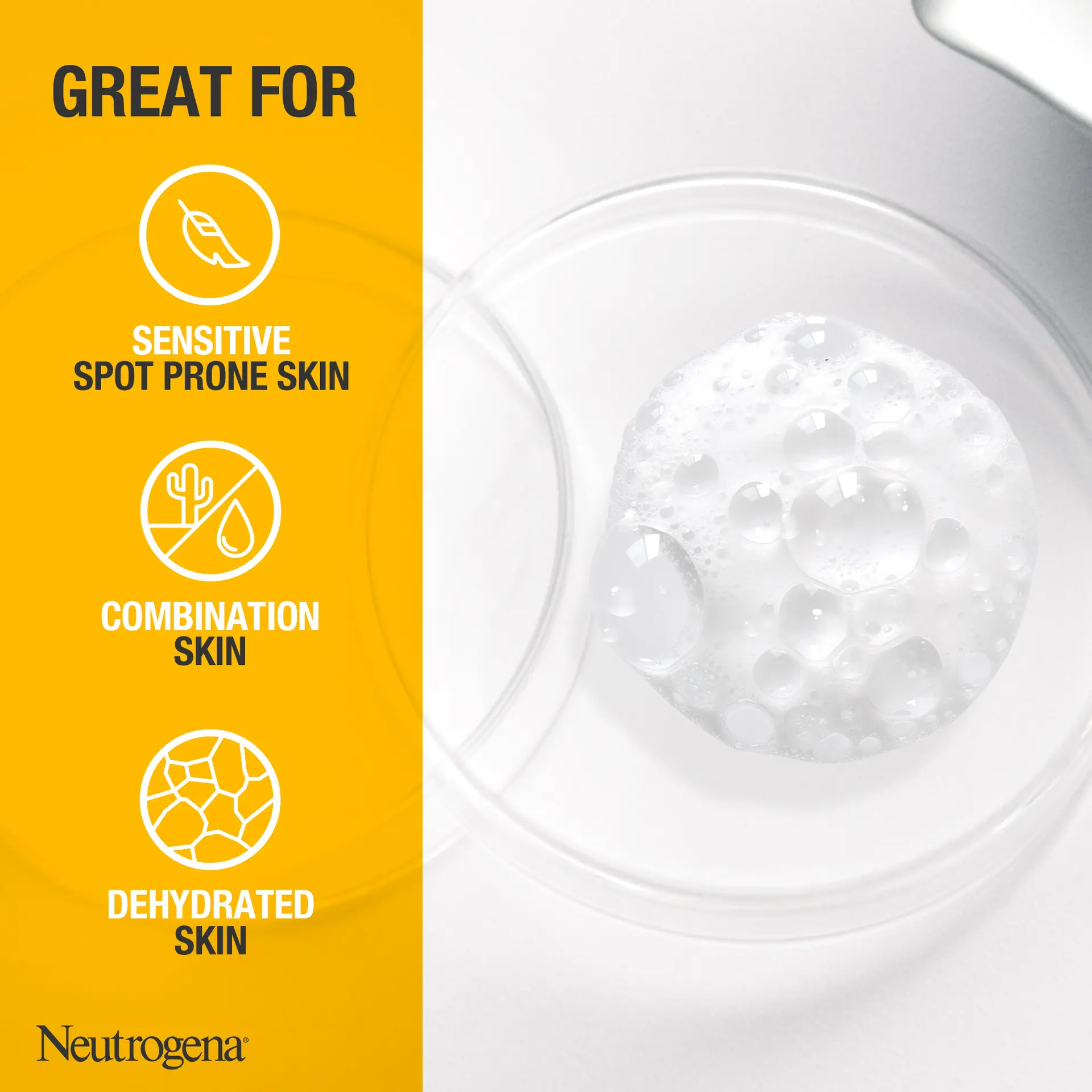 Neutrogena Soothing Clear Mousse Cleanser 150 ml - view 5