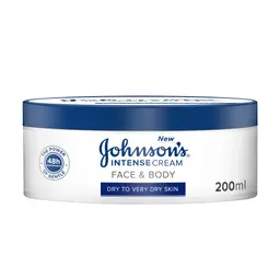 Johnson's Intense Cream Face & Body 200 ml