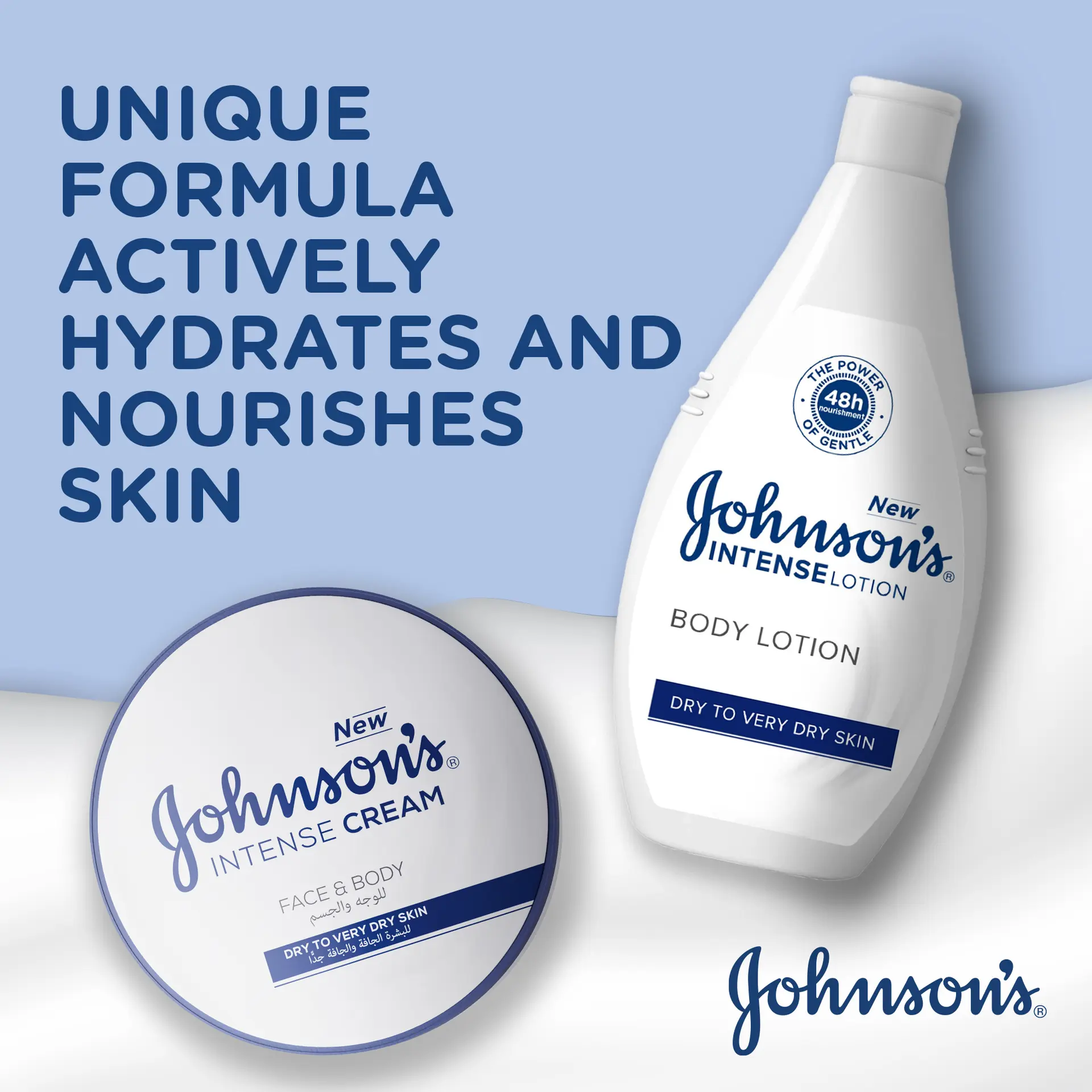 Johnson's Intense Cream Face & Body 200 ml - view 7