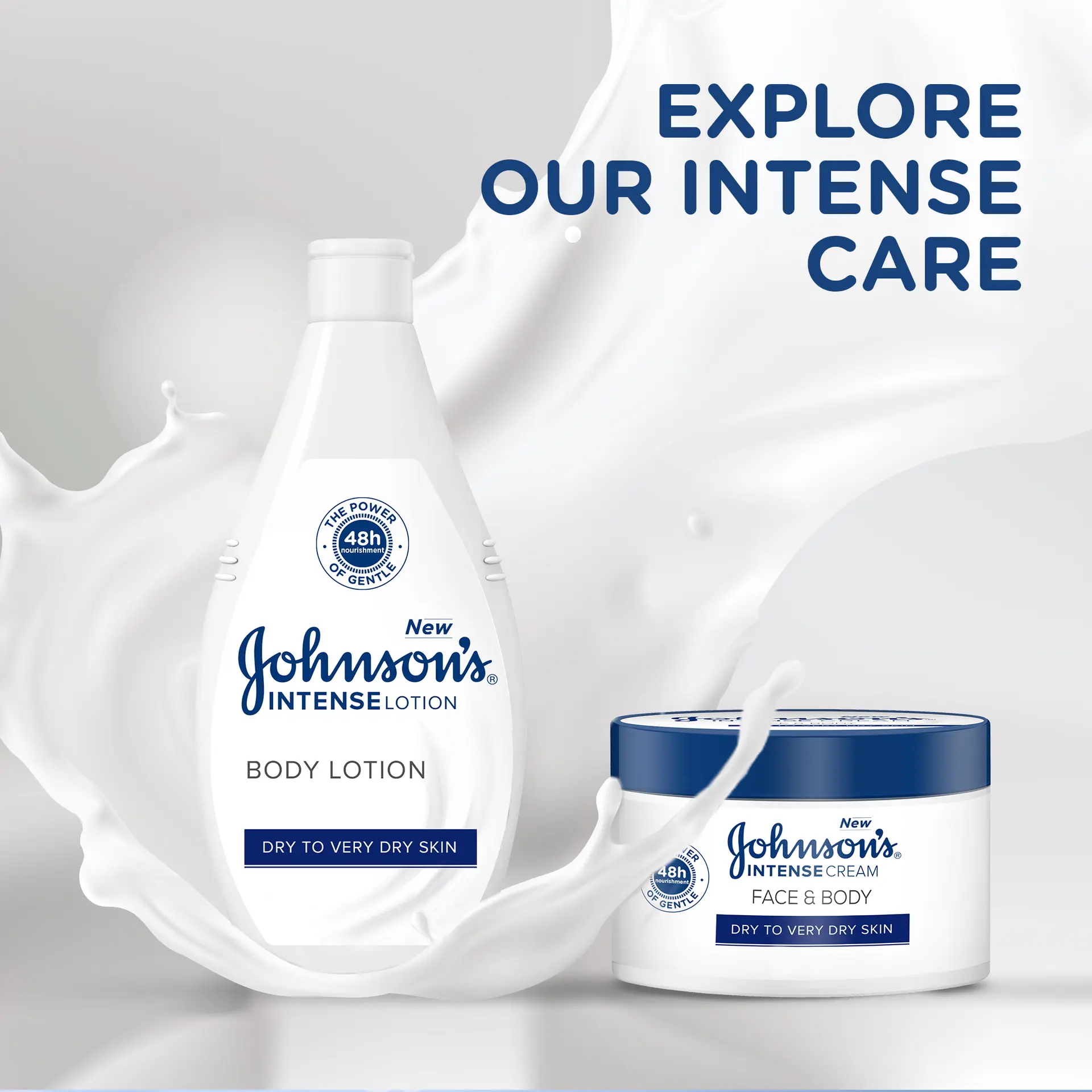 Johnson's Intense Cream Face & Body 200 ml - view 12
