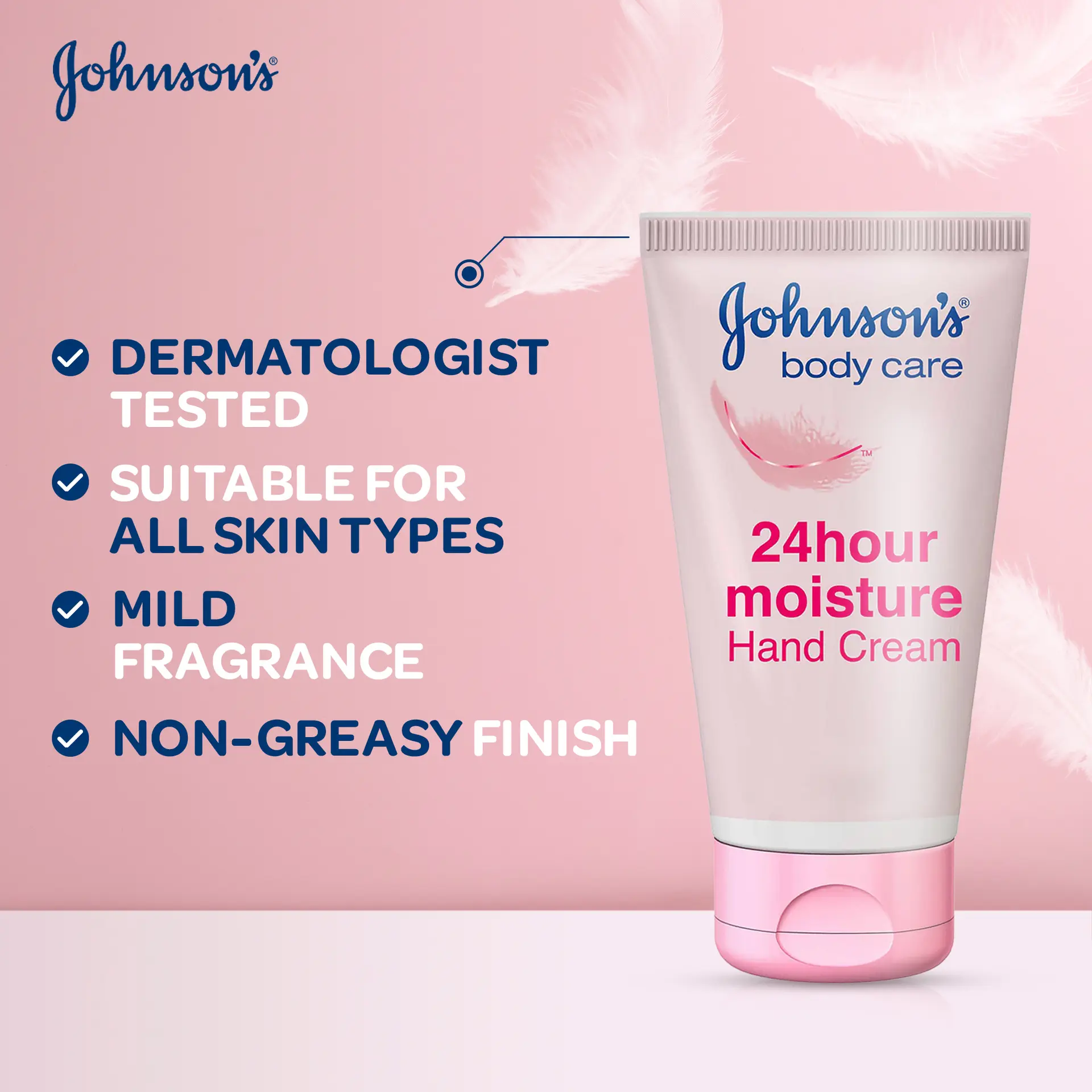 Johnson's 24Hour Moisture Hand Cream 75 ml - view 5