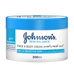 Johnson's Cream Face And Body 300 ml