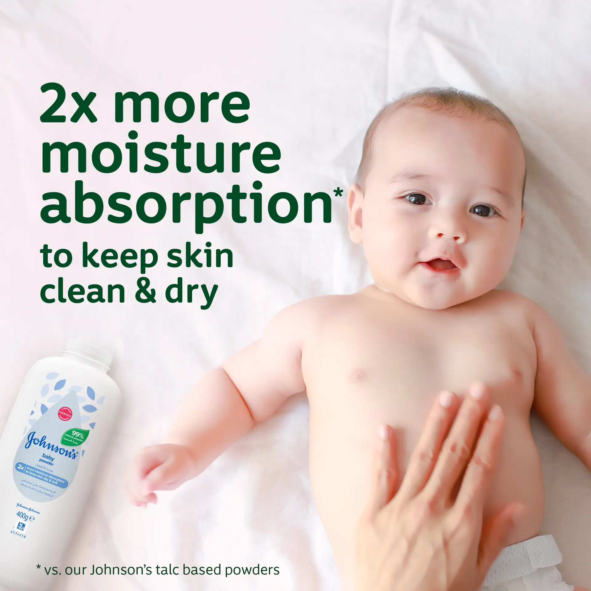 Johnson's  Baby Powder 400 gm - view 8