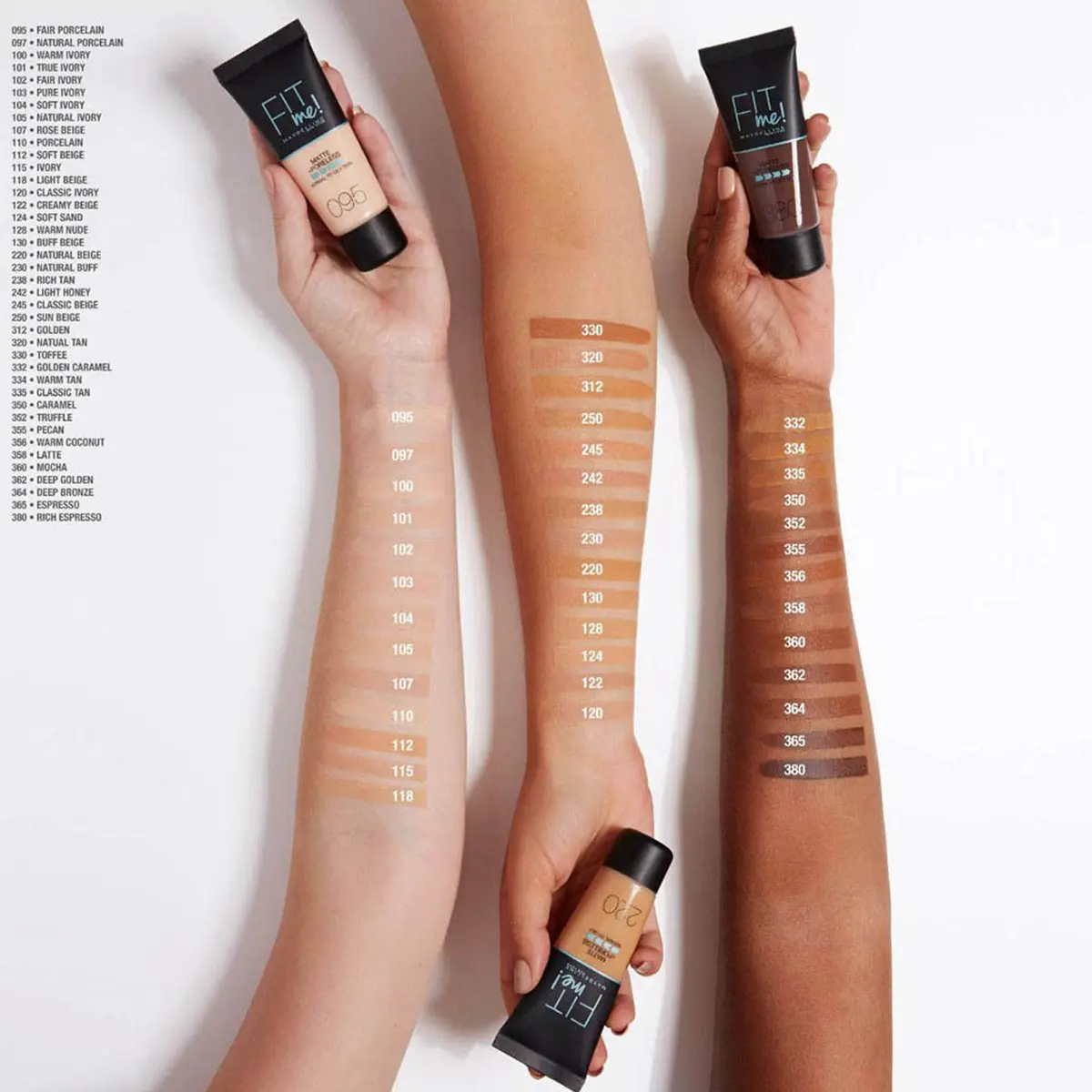 Maybelline Fit Me Matte And Poreless Foundation 115 - 30 ml - view 5
