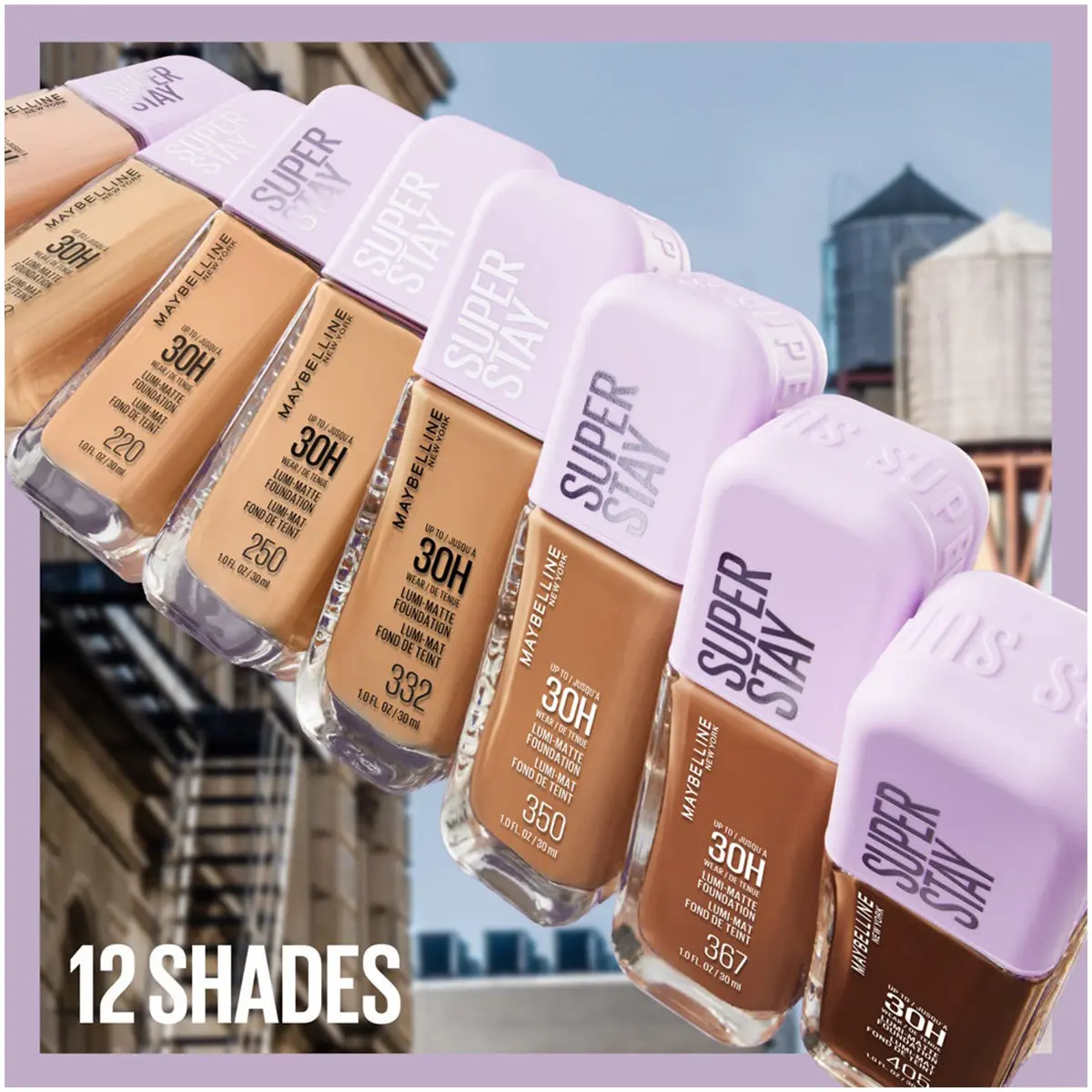 Maybelline Superstay 30H Lumi Matte Foundation 350 - view 7