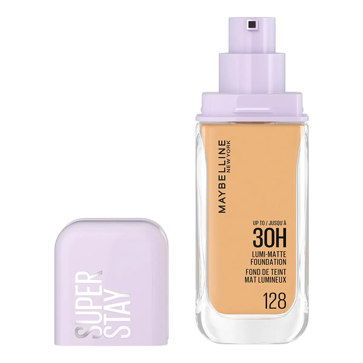 Maybelline Super Stay Lumi-Matte Foundation 30hr Longwear Formula 128 - view 2