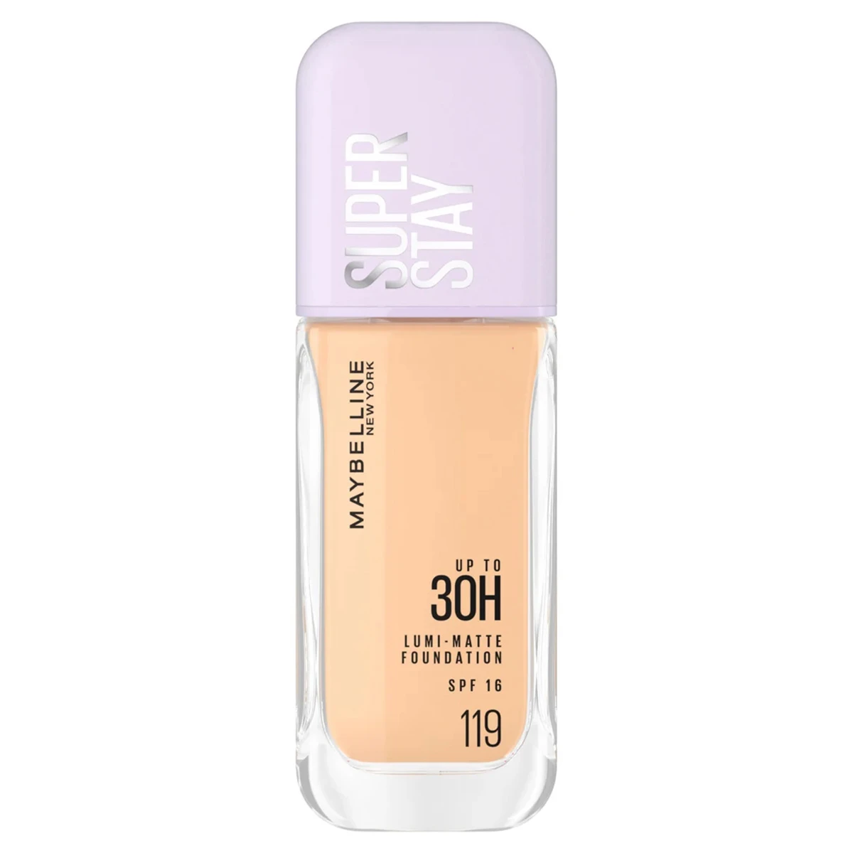 Maybelline Superstay 30H Lumi Matte Foundation 119