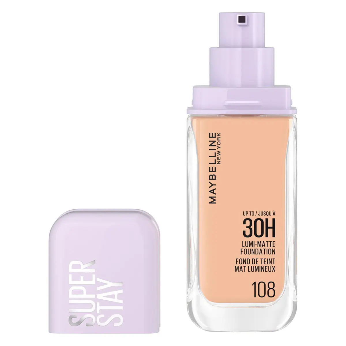 Maybelline Superstay 30H Lumi Matte Foundation 108 - view 2
