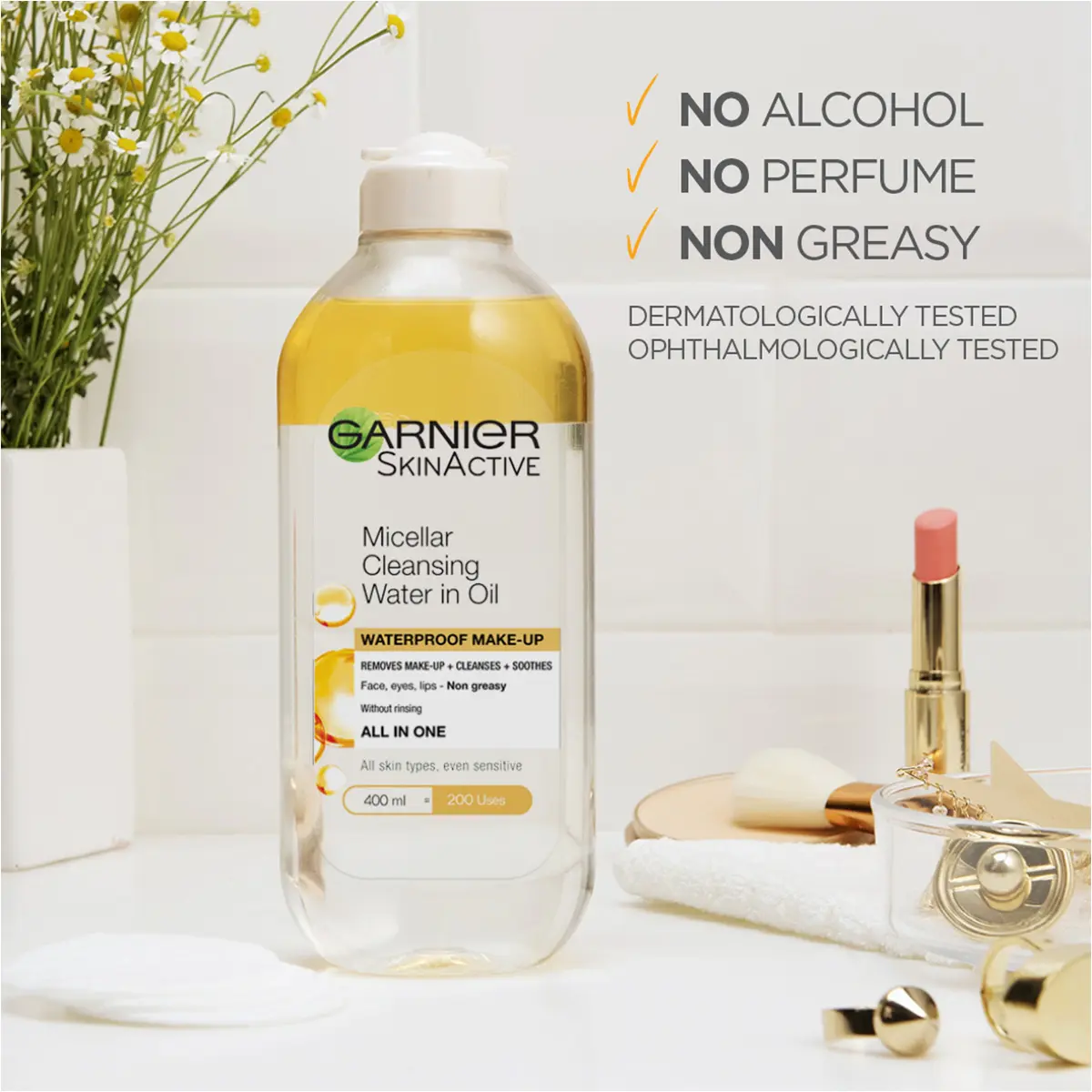 Garnier Make Up Removal Micella Oil 400 ml - view 2