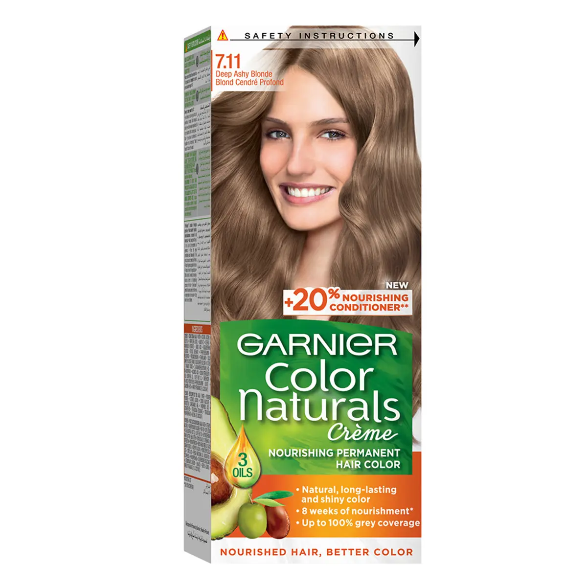 Garnier Color Naturals Ashy Blonde 7.11 - view 1
