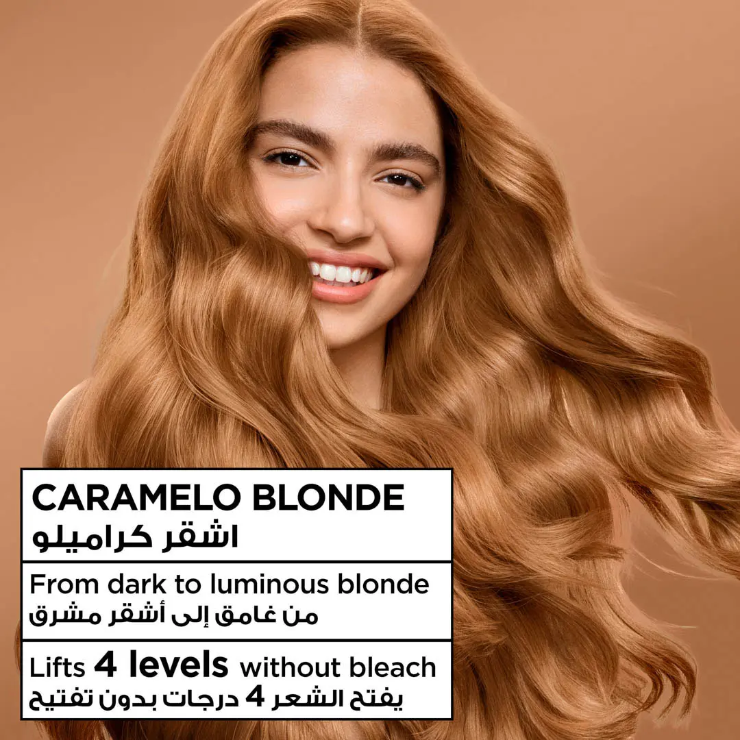 Garnier Color Naturals Caramelo Blonde Chestnut Blonde 6.31 Blonde for Dark Bases - view 6