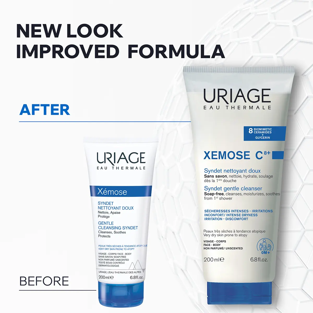 Uriage Xemose Gentle Cleansing For Very Dry Skin 200 ml - view 9