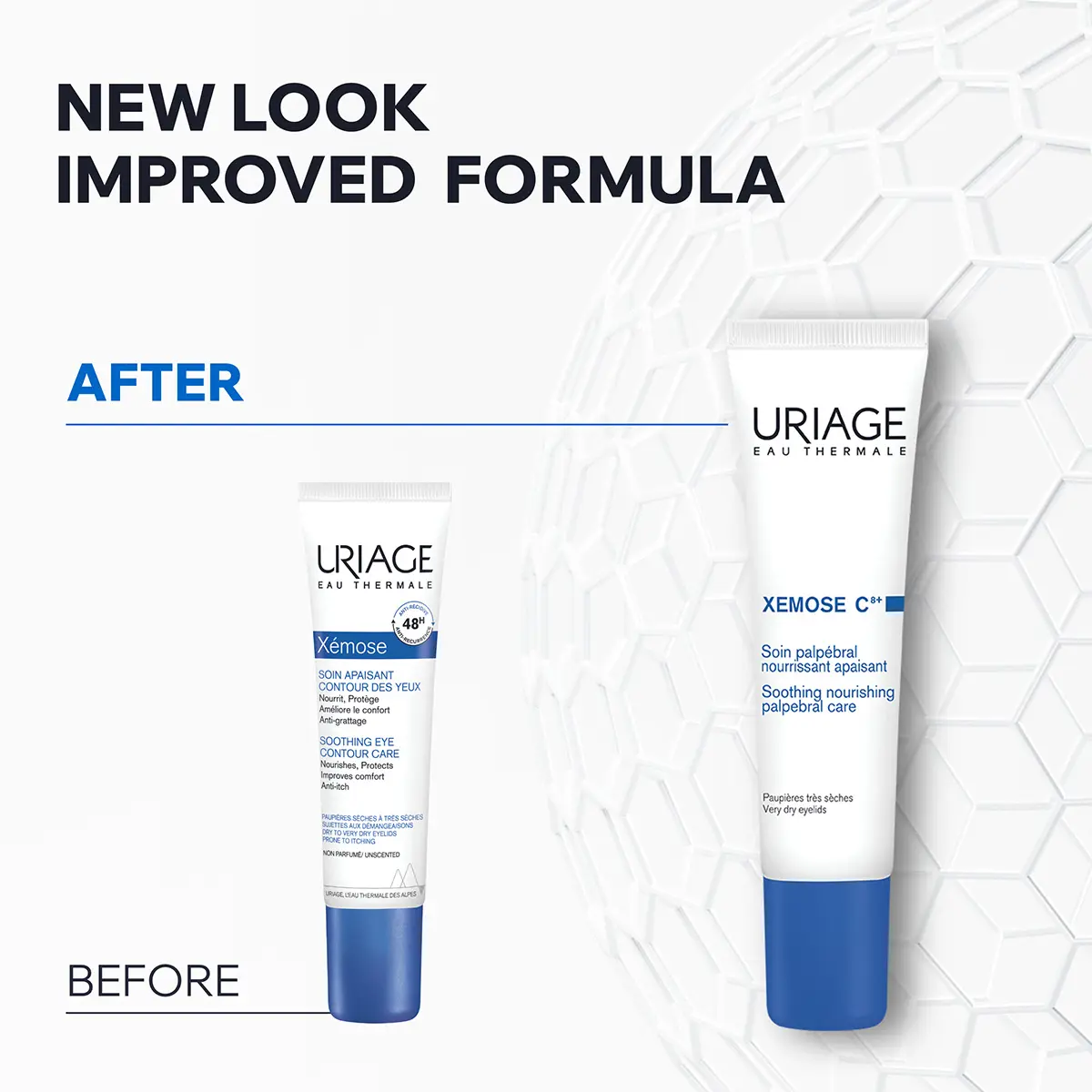 Uriage Xemose C8+ Soothing Nourishing Eye Contour Care 15 ml - view 2