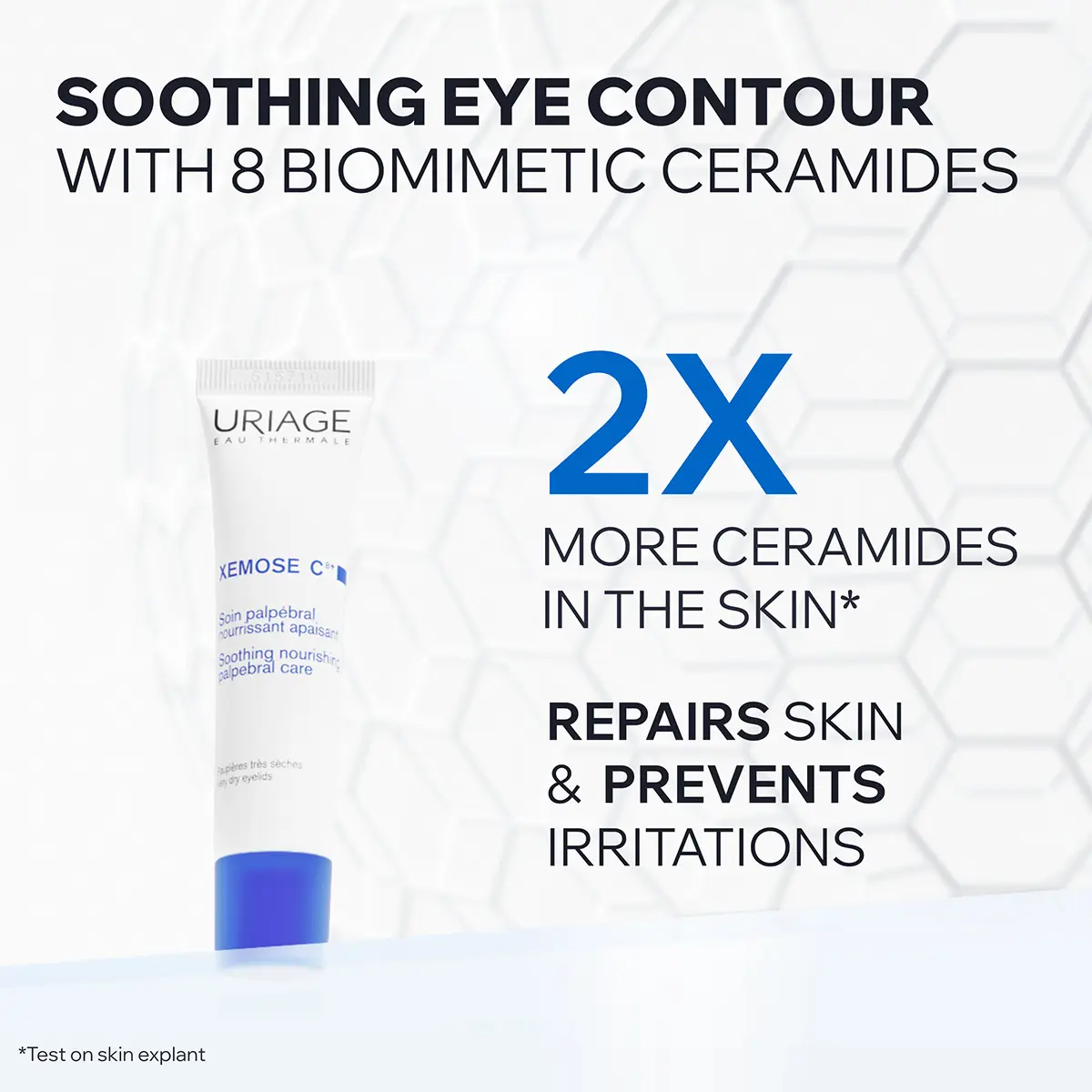 Uriage Xemose C8+ Soothing Nourishing Eye Contour Care 15 ml - view 3