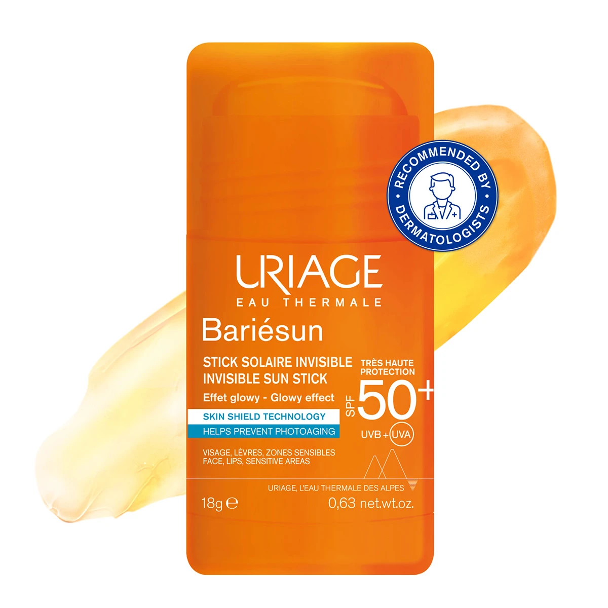 يورياج باريسان ستيك شمس غير مرئي SPF50+ 18 جم