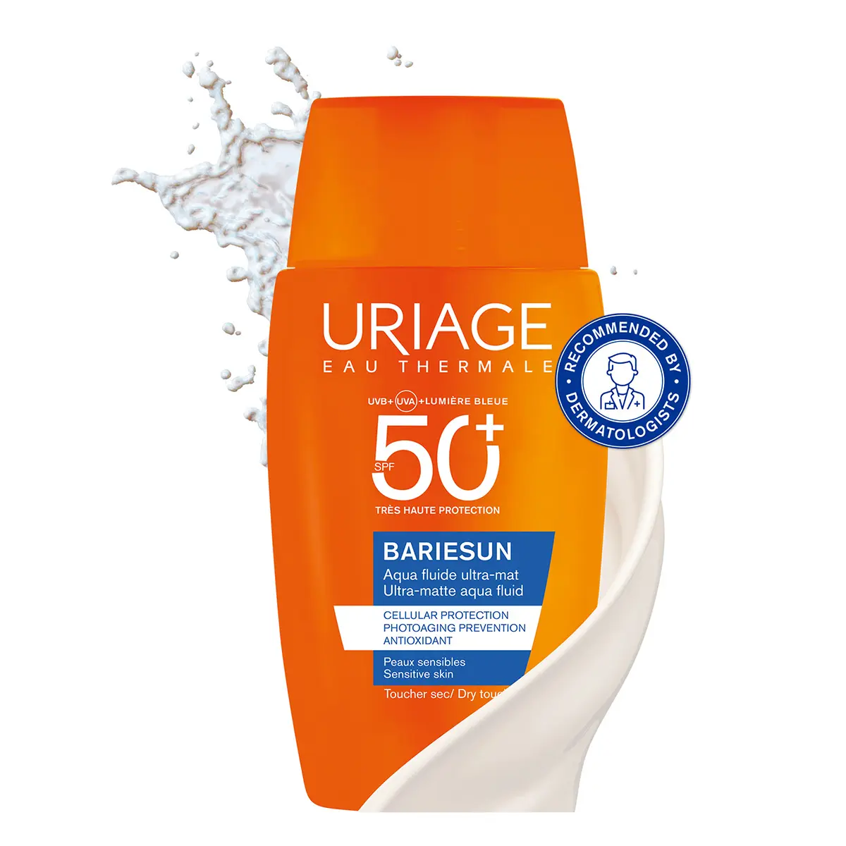 يورياج باريسان فلويد أكوا فائق المطفية للمعة بملمس جاف SPF50+ 50 مل - view 1