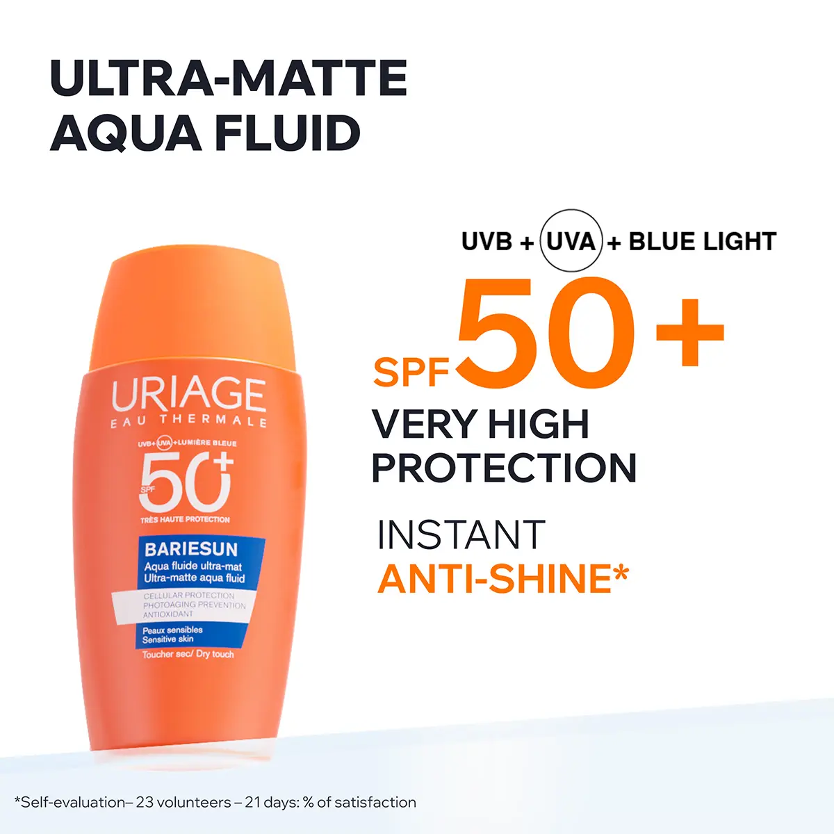 يورياج باريسان فلويد أكوا فائق المطفية للمعة بملمس جاف SPF50+ 50 مل - view 2