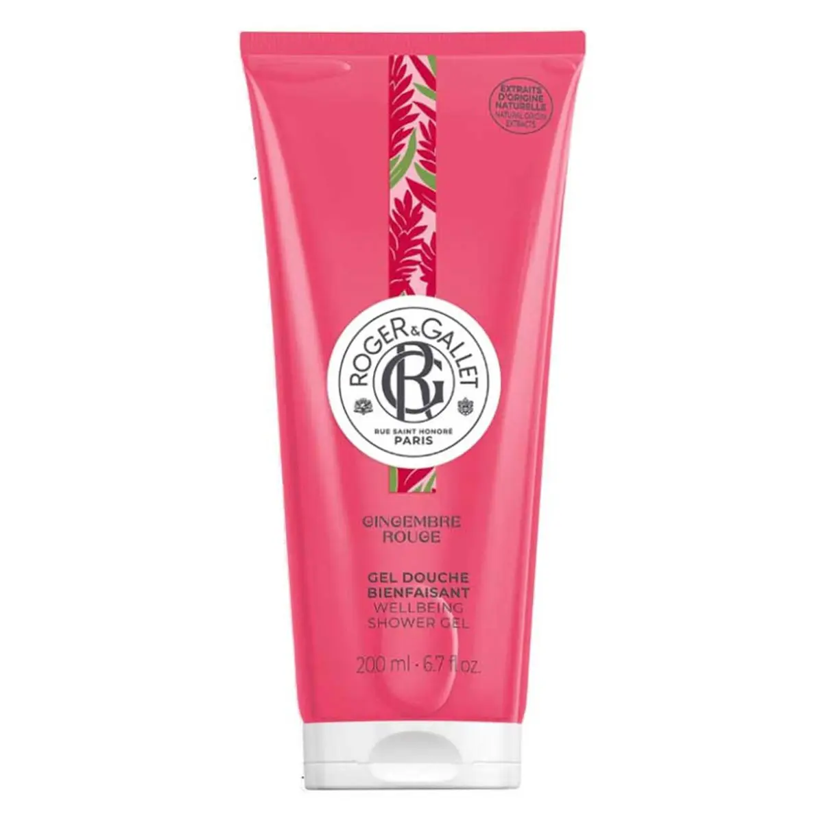 Roger & Gallet Gingembre Rouge Shower Gel 200 ml - view 1