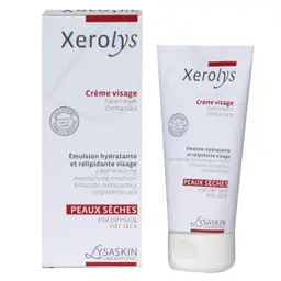 Lysaskin Xerolys Face Emollient Cream For Dry Skin 50 ml