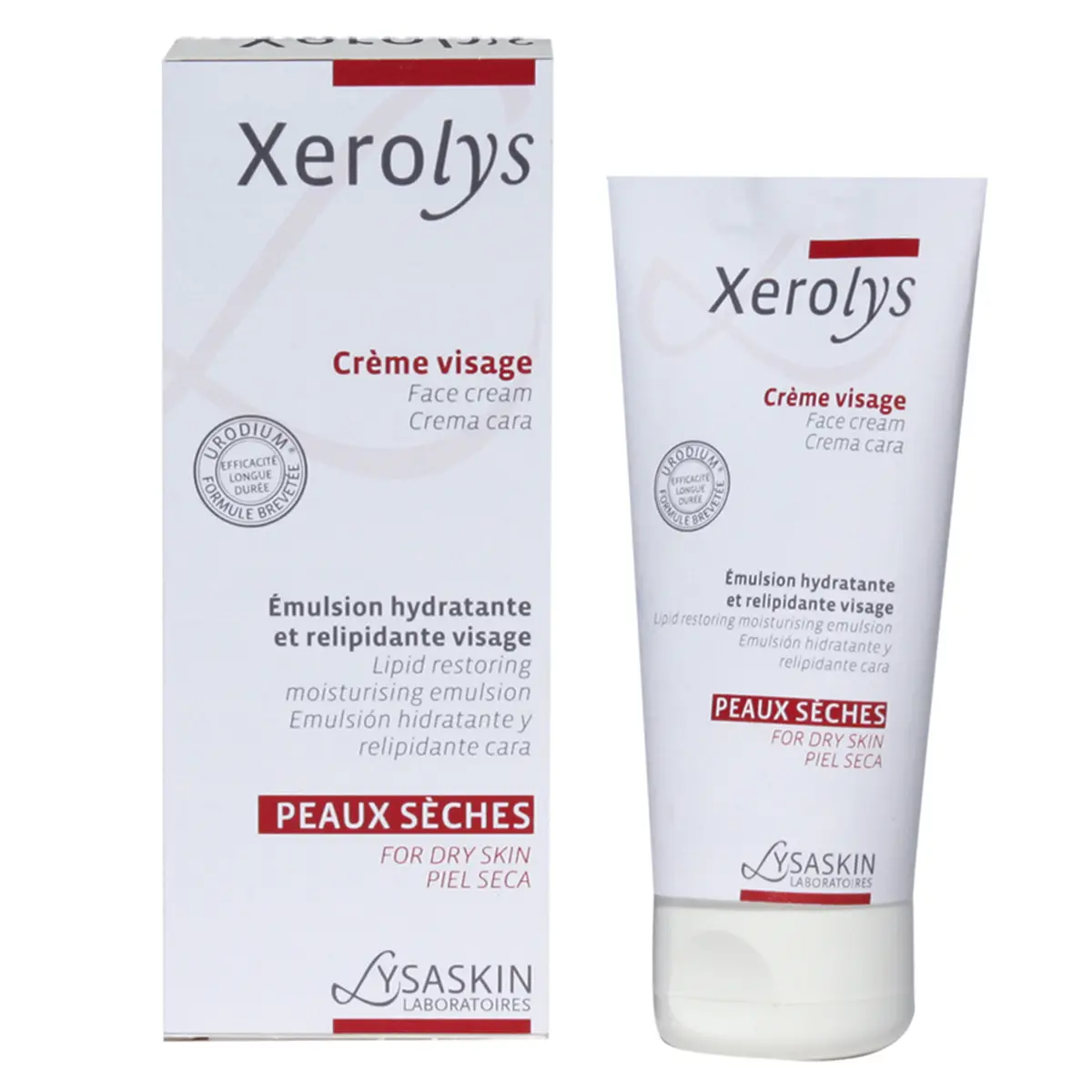 Lysaskin Xerolys Face Emollient Cream For Dry Skin 50 ml - view 1