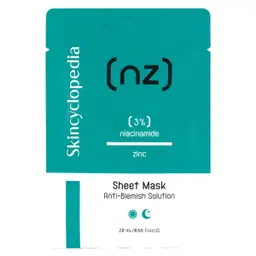 Skincyclopedia Sheet Mask Niacinamide 3% Zinc 1 piece