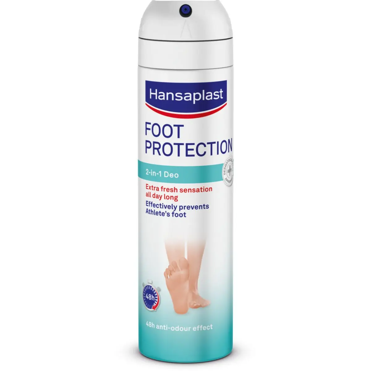 Hansaplast Foot Protection 2 In 1 Deo Anti-Bacterial Spray 150 ml - view 3