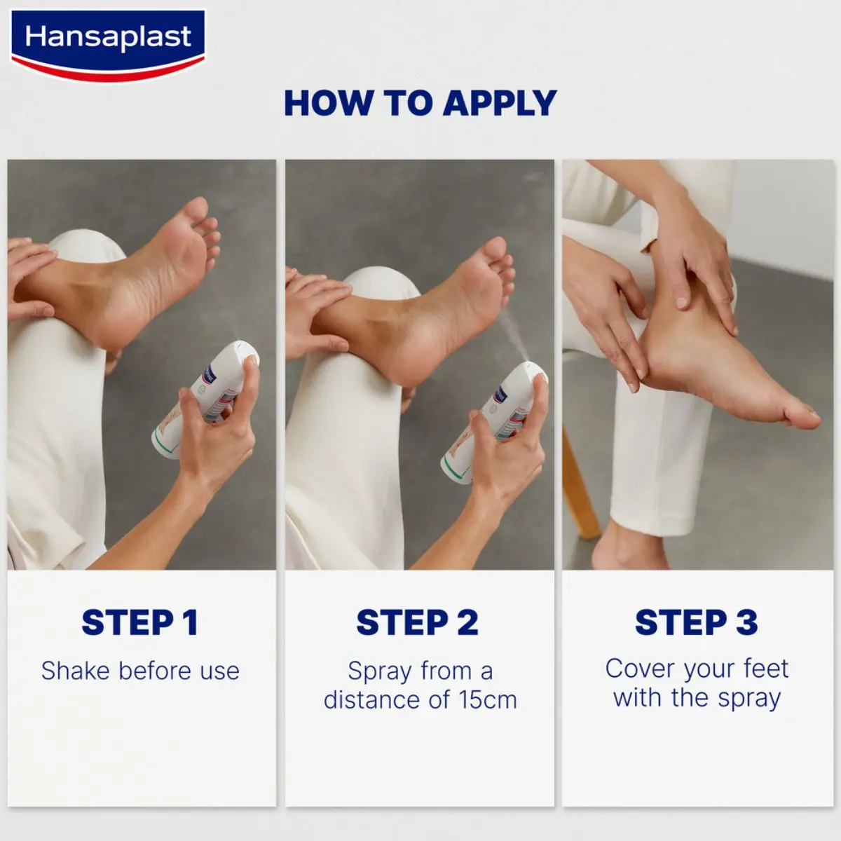 Hansaplast Foot Protection 2 In 1 Deo Anti-Bacterial Spray 150 ml - view 6