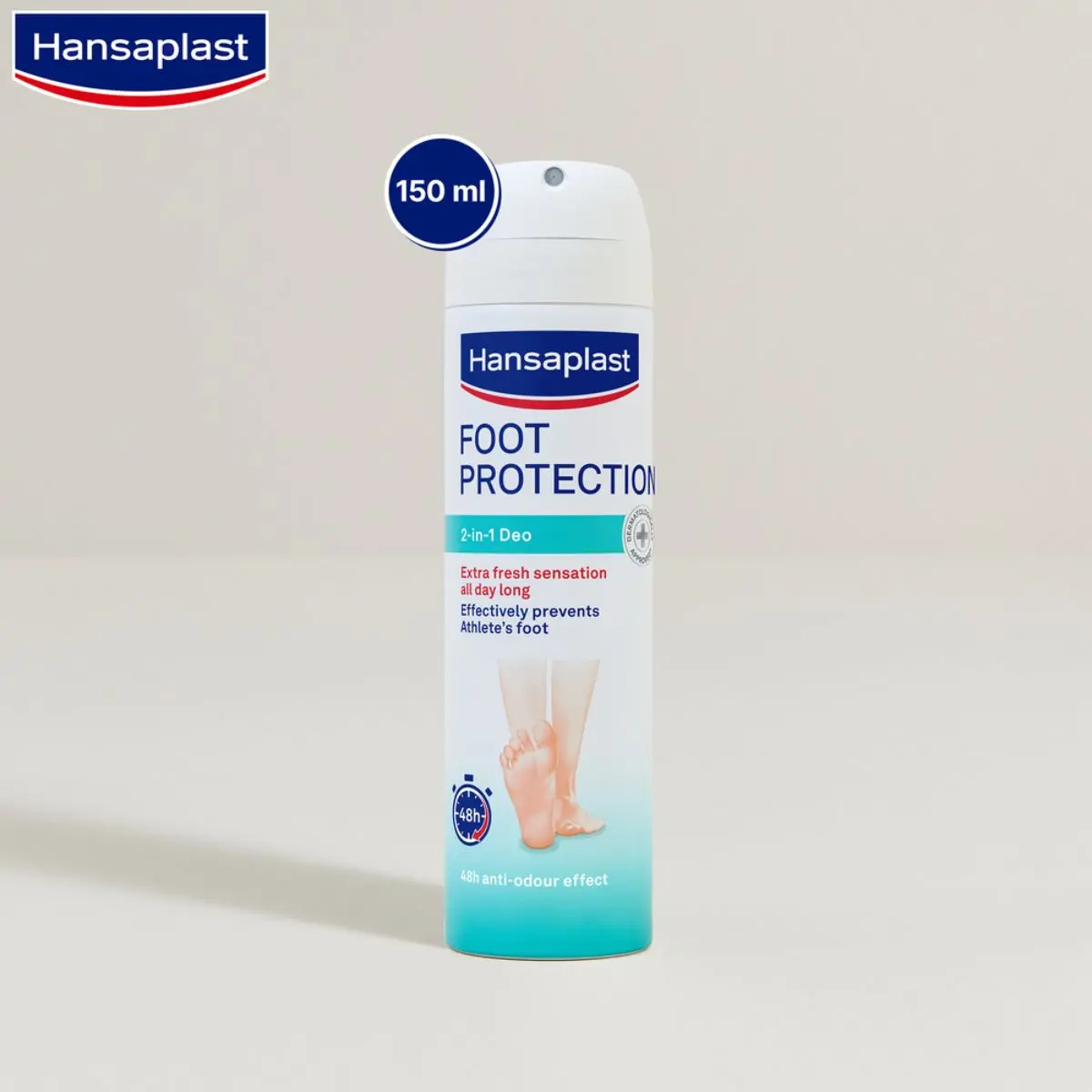 Hansaplast Foot Protection 2 In 1 Deo Anti-Bacterial Spray 150 ml - view 10