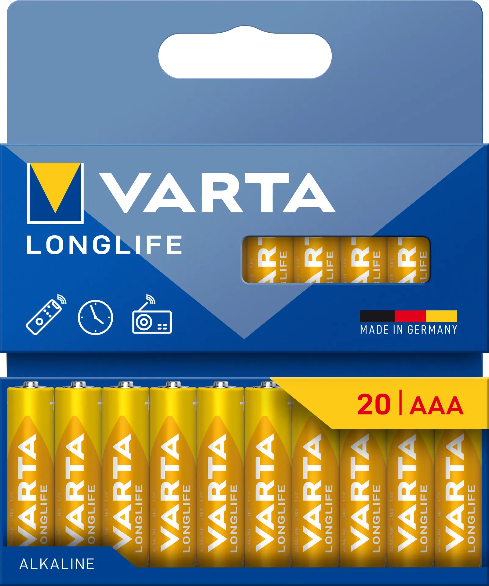 Varta Battery Longlife AAA Bli 20 pcs - view 1