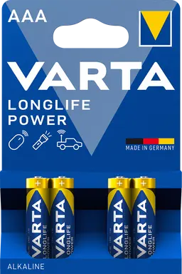 Varta Battery Longlife Power AAA Bli 4 pcs