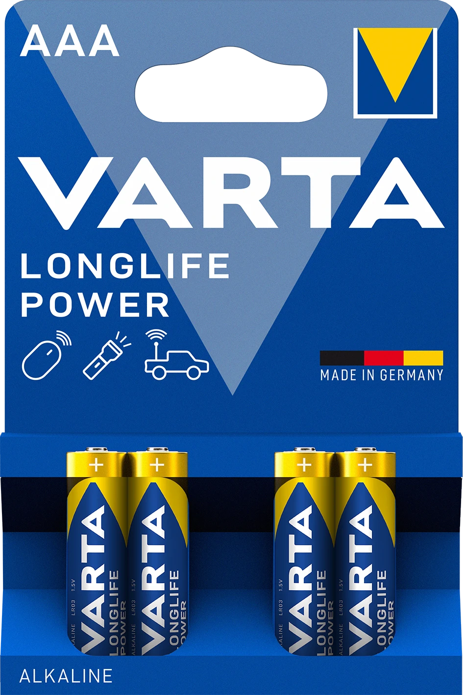 Varta Battery Longlife Power AAA Bli 4 pcs