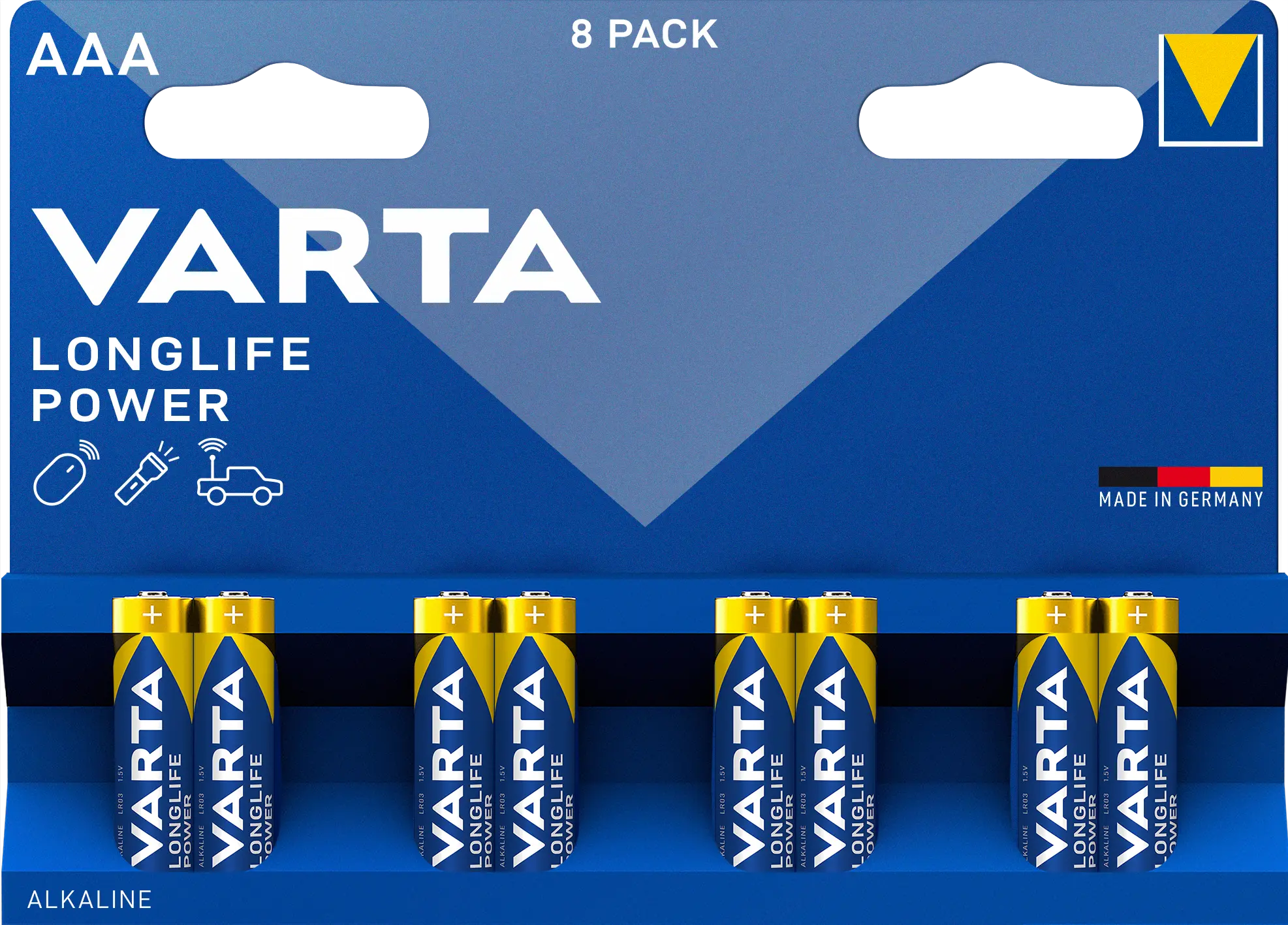 Varta Battery Longlife Power AAA Bli 8 pcs - view 1