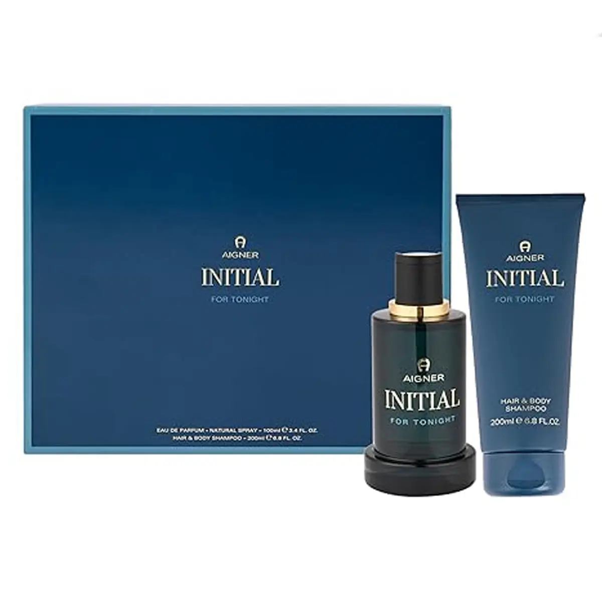 اجنر طقم عطر انيشيال فور تونايت للرجال او دي برفيوم 100 مل مع شاور جل 200 مل - view 1