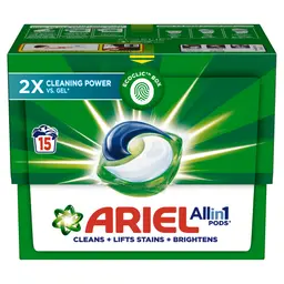 Ariel Original All-in-1 Pods 15 Count Laundry Detergent Pods