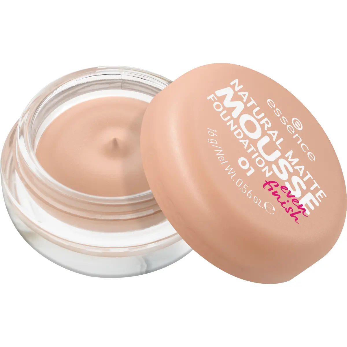 Essence Natural Matte Mousse Foundation No.01 - view 1