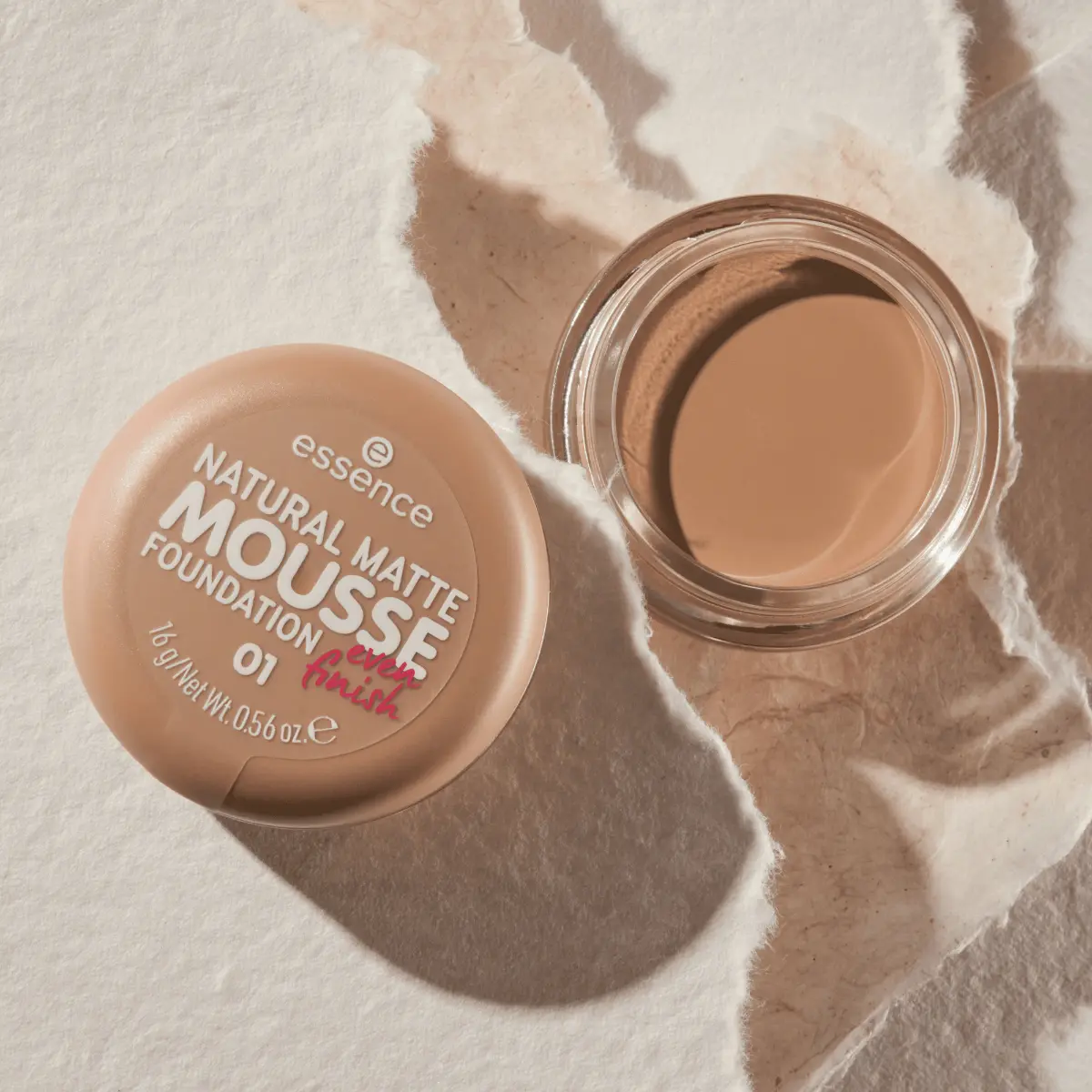 Essence Natural Matte Mousse Foundation No.01 - view 5