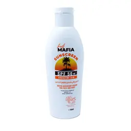 Beauty Mafia Water Resistant Sun Screen For Face And Body Spf 50+ Cream 140 ml