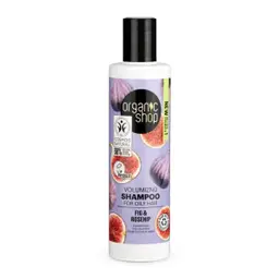 Organic Shop Volume Shampoo for Oily Hair with Fig & Rose Fruit Extract 280 ml